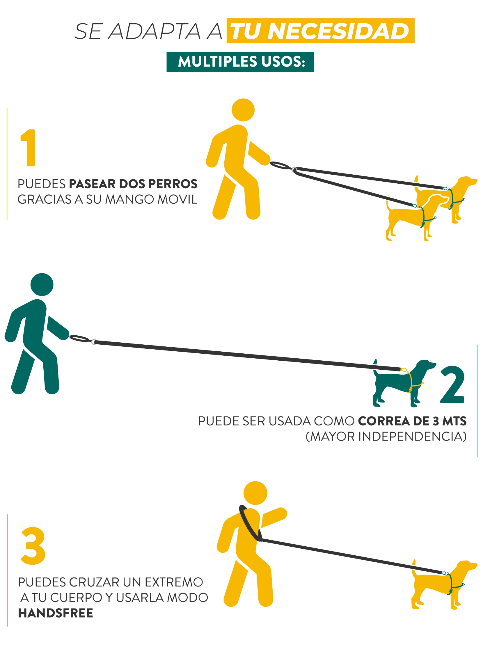 Correa Larga 5mts Wauke Mamba